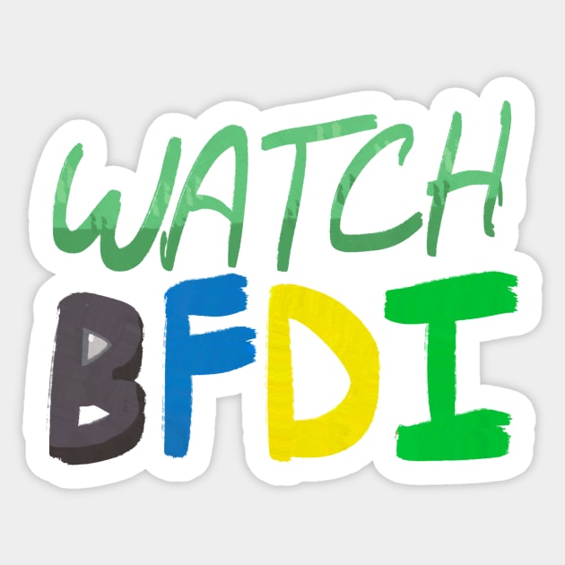 Watch BFDI Sticker by MsBonnie